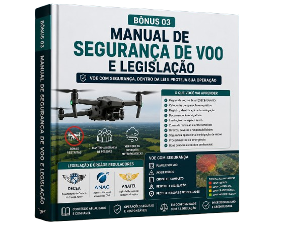 Bônus 03 - Manual de Segurança de Voo, Homologação e Legislação ANAC/DECEA/ANATEL