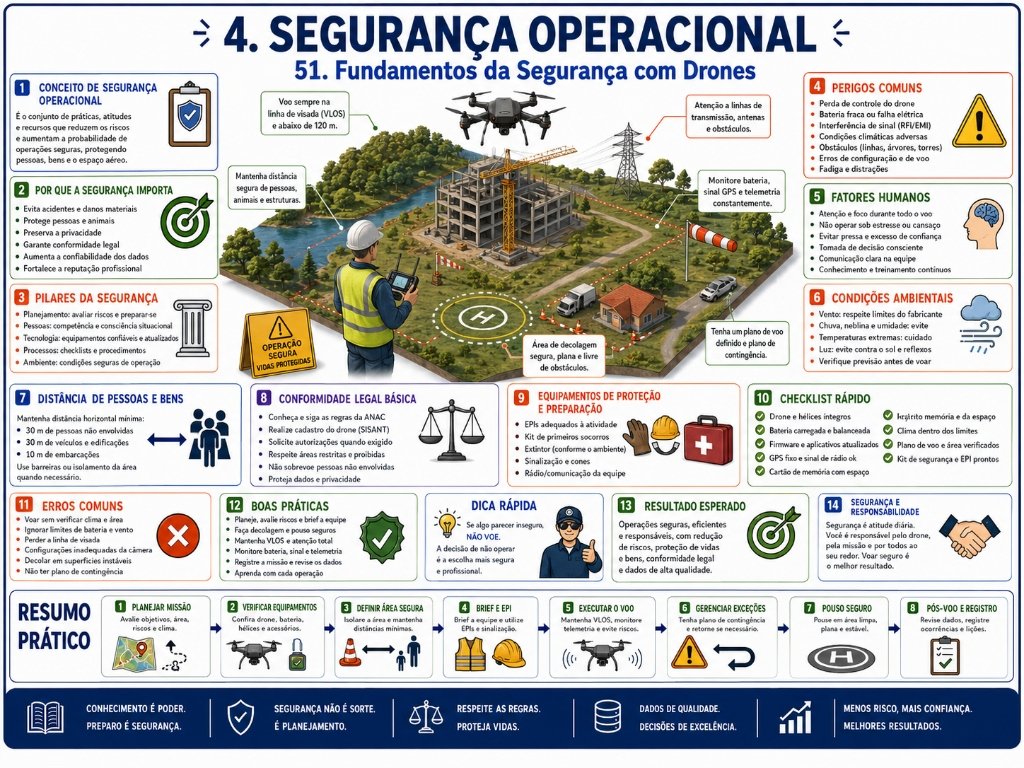 51. Fundamentos da Segurança com Drones - Segurança Operacional